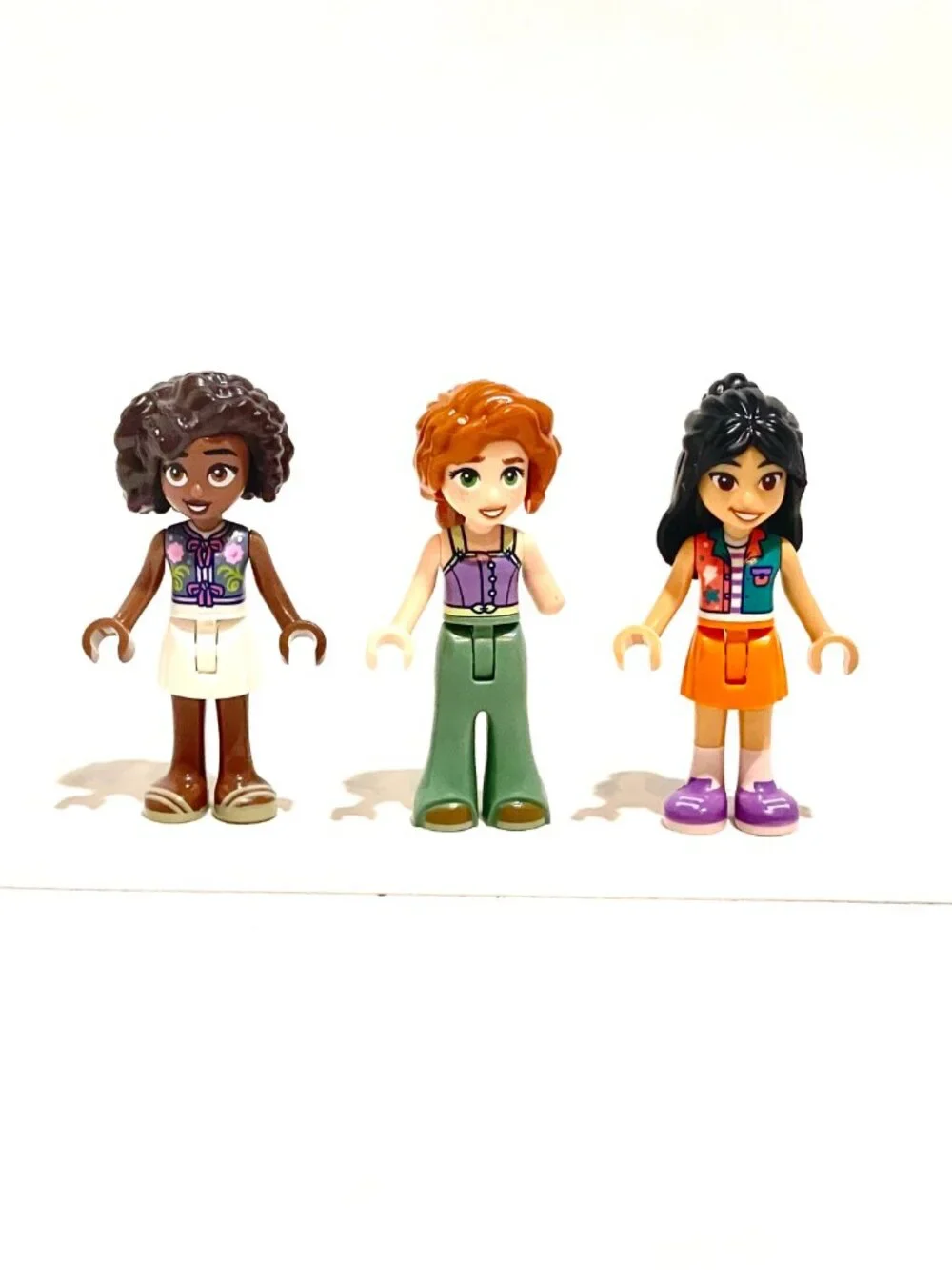 LEGO (3) Minifigure 42702 Friends Spinning Flower Aliya Liann and Autumn New